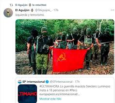 Pedro castillo nombró de primer ministro a un defensor de sendero luminoso. Nerviosismo En Peru Ante El Rebrote Del Comunismo Sender