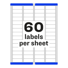 These free address templates are going to save you a ton of time by letting you type in your address and print them on labels which can then quickly. Avery Easy Peel Return Address Labels 2 3 X 1 3 4 1 500 Labels 8195 Avery Com