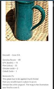 This Looks Just Like Our Pour Turquoise We Will Make It And See How It Goes Thanks Ceramic Glaze Recipes Glazes For Pottery Clay Pottery