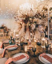 Maybe you would like to learn more about one of these? 30 Dramatic Pampas Grass Wedding Ideas That Are New And Unique Elegantweddinginvites Com Blog Grass Wedding Wedding Table Wedding Table Decorations