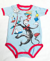 Cat In The Hat Dr Seuss Onesie For 14 Onesies Baby Fashion Baby Onesies