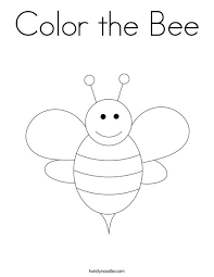 Welcome back, on this page you can log into your account. Color The Bee Coloring Page Twisty Noodle