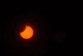Even seeing a partial eclipse was a pretty strange experience. 2011 Partial Eclipse 1