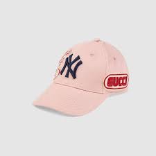 Gucci Baseball Cap With Ny Yankeestm Patch Womens Baseball Cap Baseball Cap Gucci