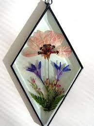 Get the best deal for flower pressed glass stained glass from the largest online selection at ebay.com. Stained Glass Pressed Flower Bevel Suncatcher Pressed Flower Art Pressed Flowers Pressed Flower Crafts
