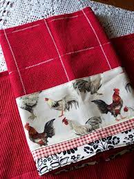 Red And White Dish Towel For Kitchen Decorative Towel Towel Crafts Decorative Tea Towels Decorative Towels
