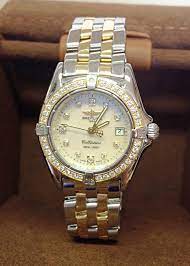 Breitling ladies breitling callistino 18k yellow gold with. Breitling Callistino D52345 Diamond Bezel