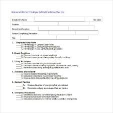Free 18 Restaurant Checklist Samples Templates In Pdf Ms Word Excel Numbers Google Docs Pages