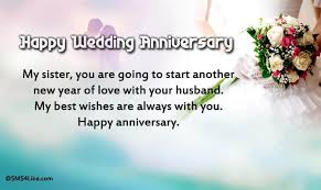 Check spelling or type a new query. Wedding Anniversary Wishes For Sister Sms4like
