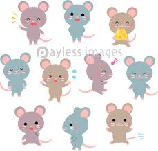 かわいいネズミのいろいろなポーズの写真 イラスト素材 xf3975329002 ペイレスイメージズ かわいいネズミ ネズミ イラスト イラスト