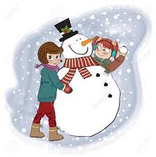 Pngtree bietet über einen schneemann bauen png und vektorbilder sowie transparente einen schneemann bauen hintergrund clipart bilder und psd dateien. Zwei Gluckliche Madchen Bauen Einen Schneemann Illustration Lizenzfrei Nutzbare Vektorgrafiken Clip Arts Illustrationen Image 16244842