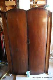 The first coat of whitewash creates a soft rustic white wash wood stain look. How To Color Wash Furniture Three Coats Of Charm