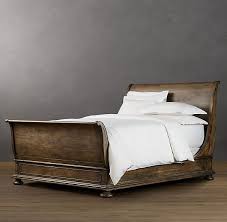 St James Sleigh Bed With Footboard Wood Sleigh Bed Bedroom Furniture Sleigh Bed Master Bedroom