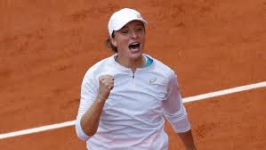 I'm 19 years old tennis player from poland. Iga Swiatek Juara Tunggal Putri Grand Slam Prancis Terbuka