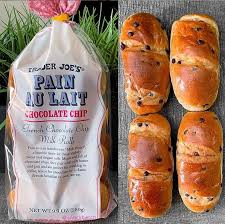 Trader Joe S French Chocolate Chip Milk Rolls Are Back Milk Roll French Chocolate Chocolate Chip