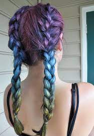 Using Britelites To Create Kylie Jenner Rainbow Braids Coachella Look Click For Video Tutorial Braids Hairstyles Pictures Hair Styles Slick Hairstyles