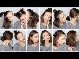 12 Easy Hairstyles For Short Hair Short Hair Styles Easy Cute Hairstyles For Short Hair Short Hair Styles