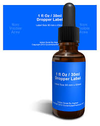 Download 1 Fl Oz Dropper Bottle Mock Up Cover Actions Premium Mockup Psd Template
