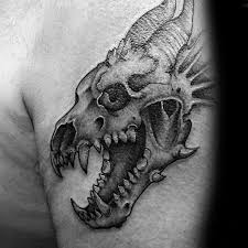 There will be some changes to the format of the. 60 Dragon Skull Tattoo Designs For Men Manly Ink Ideas
