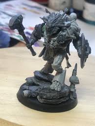 Bjorn The Fell Handed Model Todd Carrigan On Twitter Space Wolves Warhammer 40k Space Wolves Mini Paintings