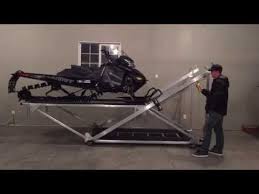 Snowmobile Atv Storage Lift Youtube Atv Storage Diy Projects Garage Garage Door Torsion Spring