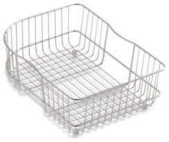 The mobile home kitchen accessories at mobile home parts store won't just make your kitchen look nicer, but also they will make your life a lot easier. Kohler Sink Basket For Executive Chef Efficiency Kitchen Sinks Contemporary Kitchen Sink Accessories By The Stock Market Houzz