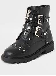 Littlewoods Ireland Online Shopping Fashion Homeware Black Boots Biker Boots Biker Boot