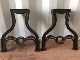 Choose from black steel and antique brass coffee table leg finishes. Industrial Coffee Table Legs Cast Iron Diy Bench Rustic Farm Table Machine Leg Iron Table Legs Table Legs Rustic Farm Table