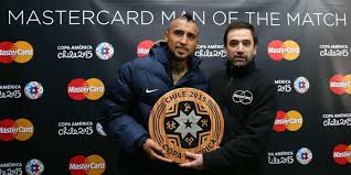 La discusión de neymar y miguel borja luego del colombia vs. Man Of The Match Chile 2 0 Ekuador Arturo Vidal Bola Net