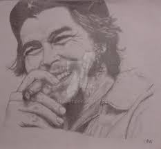 9 october 1967, la higuera, bolivia. Ernesto Guevara Che Pencil And Eraser By Danndht On Deviantart