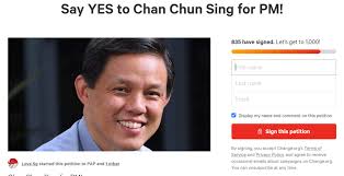 Due to the reshuffle of portfolios, 6 ministries will be headed by new ministers. S Poreans Start Online Petitions To Say Both Yes No To Chan Chun Sing As Next Pm Nestia