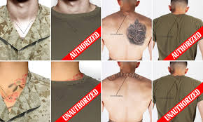 If the recruiters came to me and. Marines Loosen Up Strict Policy Allowing Unlimited Tattoos But Keeps Ban On Sleeves Daily Mail Online