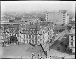 Dudley Square 1930s Boston Neighborhoods Roxbury Boston Public Library