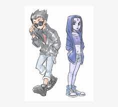 I create art inspired by the things that i love: Robin And Raven In Their Civvies Raven Teen Titans Fanart Free Transparent Png Download Pngkey