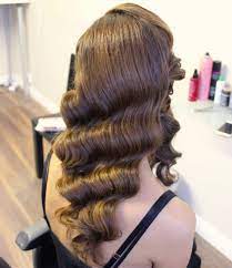 The 1920s only made it different by styling it a bit flatter to the head or rolled under for. 13 Easy Finger Waves Hair Styles You Will Want To Copy Vintage Hairstyles For Long Hair Hair Styles Hair Waves