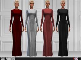 Shakeproductions 83 2 With Images Bridesmaid Dresses Silk Gown Sims 4