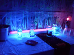 Halloween Party Ideas Black Light Bar Daily Party Dish