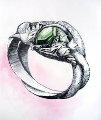 Ring Of Barahir Tolkien Art Art Drawings