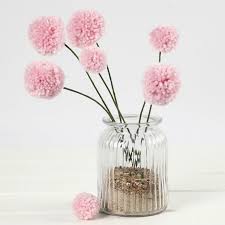 Maybe you would like to learn more about one of these? Pom Pom Flowers On Bonsai Wire Stalks Diy Guide
