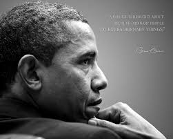 Amazon.com: Barack Obama Quote -A change is brought about because ordinary  people (8x10 Unframed Photo) | (Photo Picture Poster Framed) | US President  ...