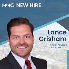 Welcome Lance Grisham, our newest Senior Advisor in Jacksonville! Lance is  ready to make waves in the Florida market. With over $4 billion in real  estate transactions under his belt, he's here