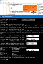 C Sql Network Interfaces Error 50 Local Database Runtime Error Occurred Cannot Create An Automatic Instance Stack Sql Microsoft Sql Server Interface
