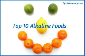 Here are some charts and lists. Top 10 Alkaline Foods For Healthy Menstrual Cycles Cycle Harmony