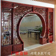 Carved flowers in door stock photos and images 123rf. Dongyang Wood Carving Archaize Chinese Style Moon Door Flower Case Solid Wood Antique Frame Partition Sitting Room Round Arch Porch Moon Door