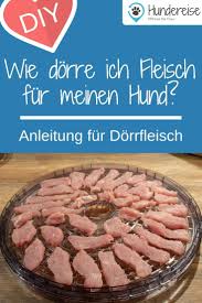 Dorrfleisch Selbst Gemacht In 2020 Hunde Snacks Hunde Kekse Rezept Dorrfleisch