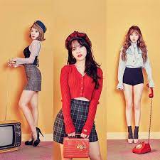 In may 2019, mina also left the group, followed by jimin in july 2020 and yuna in january 2021. Aoa Excuse Me Choa Jimin Mina Aoa Current Styles South Korean Idol