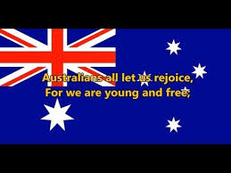National Anthem Of Australia Advance Australia Fair Lyrics Youtube Advance Australia Fair National Anthem Anthem