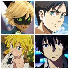 I Am So Happy They All Share The Same Voice Actor As Cat Noir So So Happy I M Going Crazy Haha Im Going Crazy Anime Voice Actor