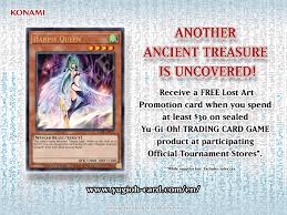 Get it as soon as mon, aug 23. Yu Gi Oh Tcg On Twitter Receive A Free Lost Art Promotion Card When You Spend At Least 30 On Sealed Yu Gi Oh Trading Card Game Product At Participating Official Tournament Stores Go To Our