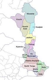 Geographical Location Volta Region Ghana Region